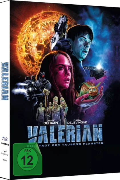 Valerian: Die Stadt der tausend Planeten – 4K Mediabook (Cover A) (UHD + Blu-ray Disc)