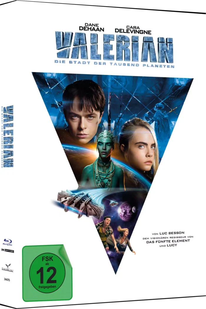 Valerian: Die Stadt der tausend Planeten – 4K Mediabook (Cover C) (UHD + Blu-ray Disc)