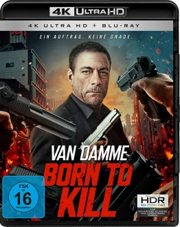 Van Damme Born to Kill Darkness of Man 4K UHD Keep Case