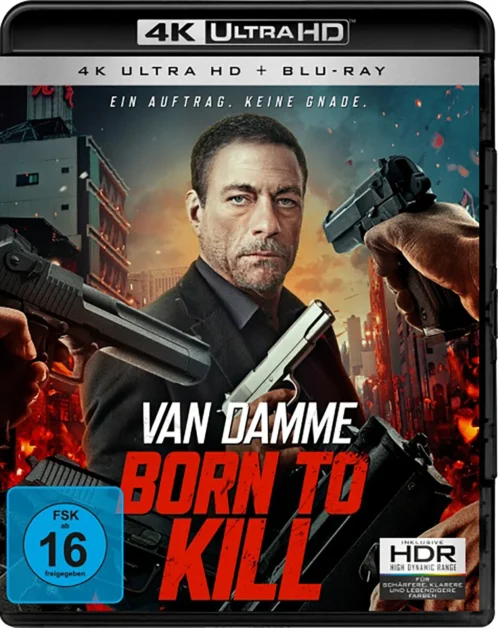 Van Damme: Born to Kill (Darkness of Man) – 4K Blu-ray (UHD + Blu-ray Disc)