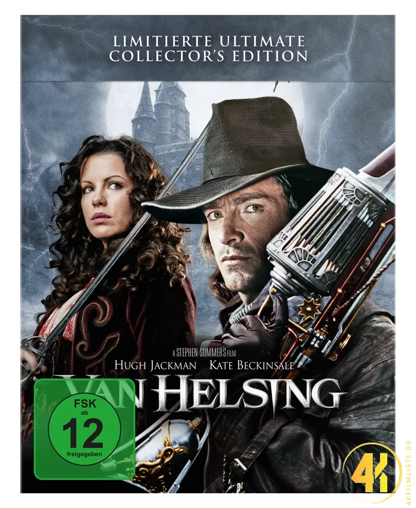 Van Helsing 4K Steelbook Frontcover Ultra HD Blu-ray Disc