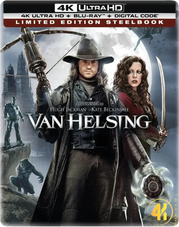 Van Helsing – 4K Steelbook (UHD + Blu-ray Disc)