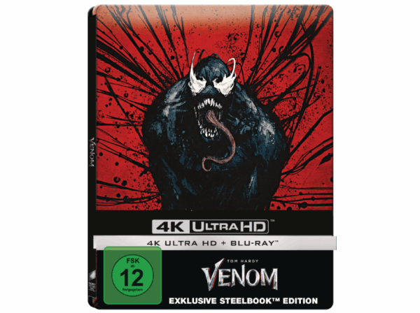 Venom – 4K Steelbook (UHD + Blu-ray Disc)