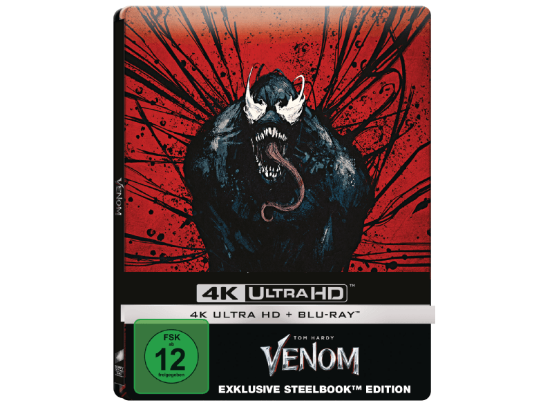 Venom (Exklusives-SteelBook) [4K-Ultra-HD-Blu-ray]
