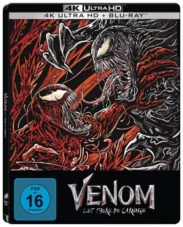 Venom - Let there be carnage (4K UHD Blu-ray + Blu-ray Disc) - 4K Steelbook (Deutschland)