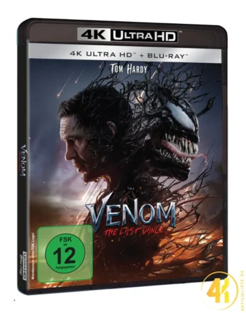 Venom The Last Dance 4K Blu-ray