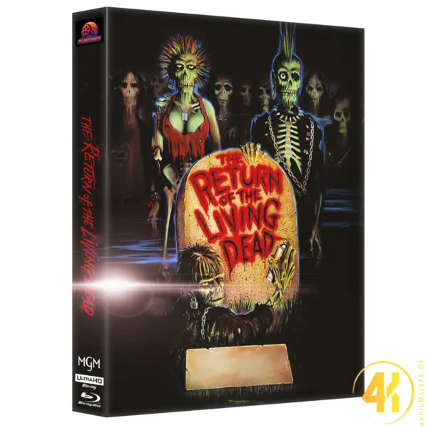 Verdammt, die Zombies kommen (Cover B) – 4K Steelcase (UHD + Blu-ray Disc)