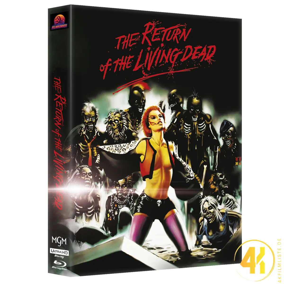 Verdammt, die Zombies kommen (Cover D) – 4K Steelcase (UHD + Blu-ray Disc)