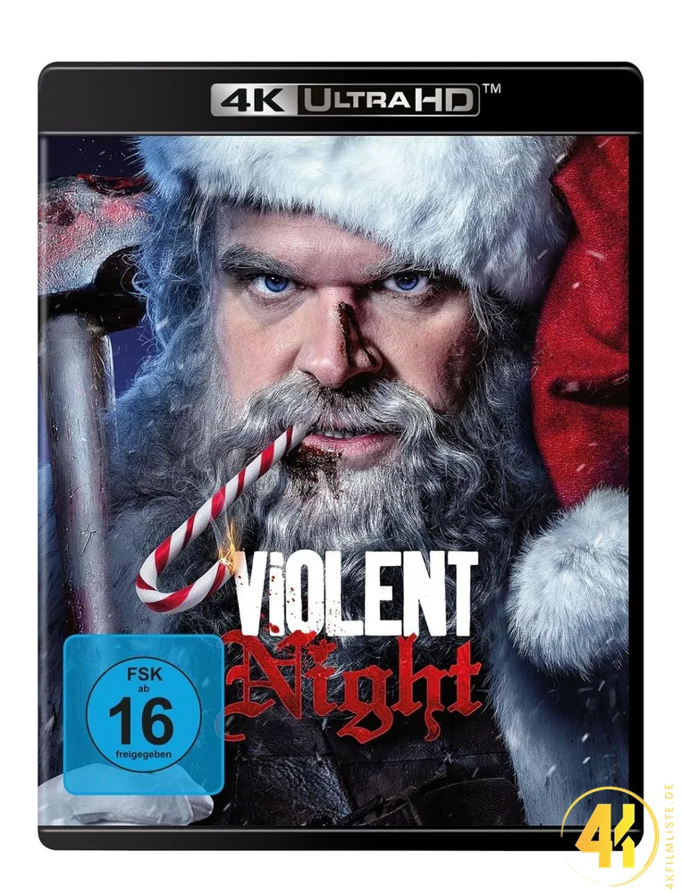 Violent Night 4K Blu-ray Ultra HD Blu-ray Disc
