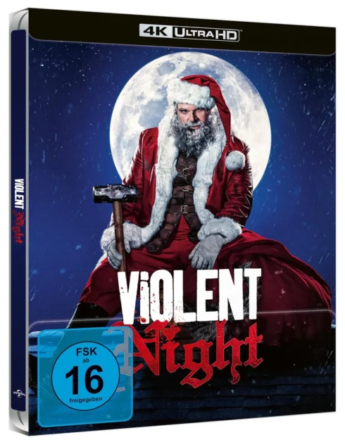 Violent Night – 4K Steelbook (UHD + Blu-ray Disc)
