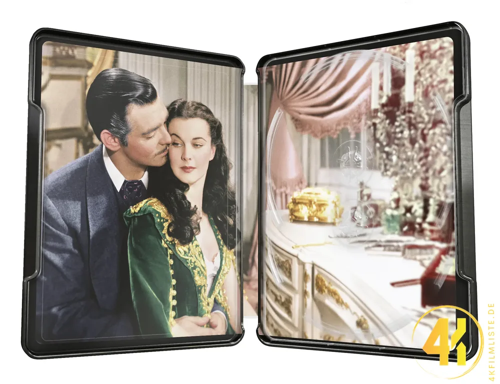 Vom Winde verweht Innenansicht 4K Steelbook Ultra HD Blu-ray Disc