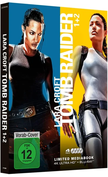 Lara Croft: Tomb Raider (Doppelset) – 4K Mediabook (UHD Blu-ray Disc)