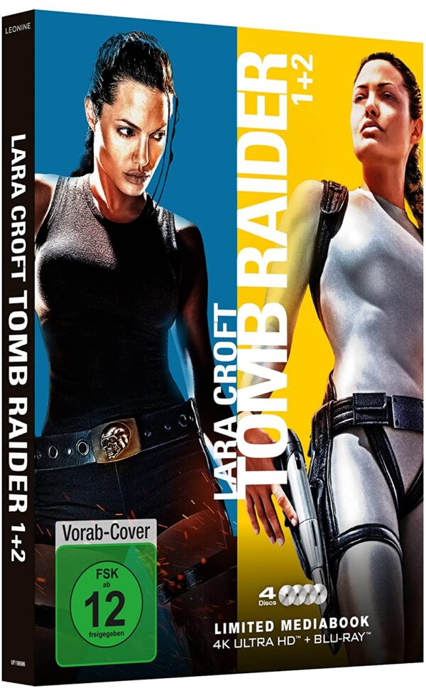 Lara Croft: Tomb Raider (Doppelset) – 4K Mediabook (UHD Blu-ray Disc)
