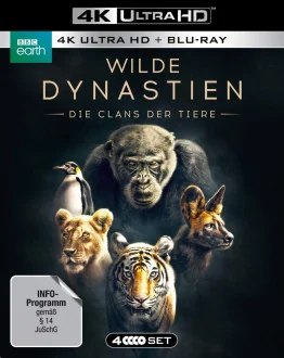 WILDE DYNASTIEN Die Clans der Tiere 4K Blu-ray UHD Blu-ray Disc