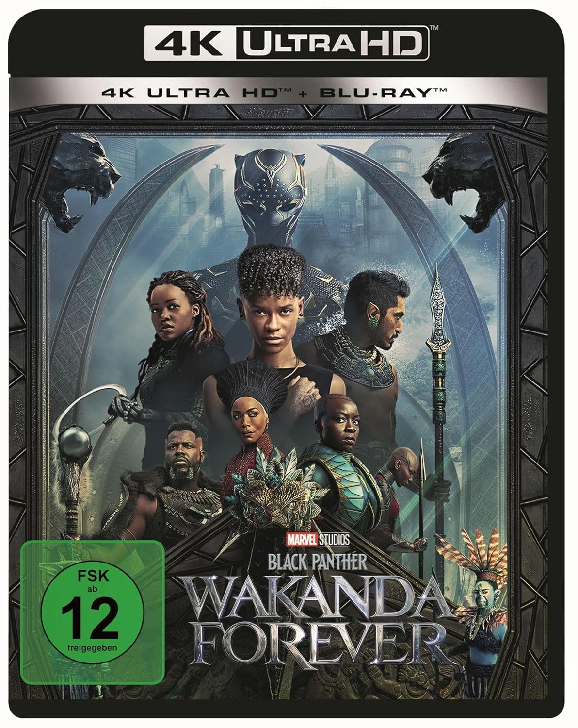Black Panther: Wakanda Forever – 4K Blu-ray (UHD + Blu-ray Disc)