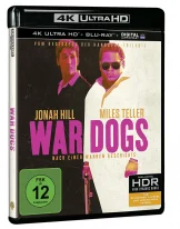 War Dogs 4K Blu-ray Disc mit Jonah Hill und Miles Teller