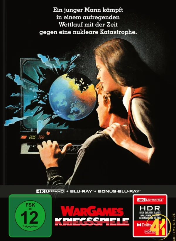 WarGames: Kriegsspiele – 4K Mediabook (UHD + Blu-ray Disc + Bonus Blu-ray)