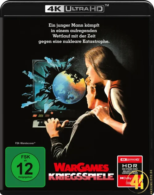 WarGames Single UHD Edition 4K Blu-ray Ultra HD Blu-ray Disc