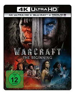Warcraft The Beginning 4K Blu-ray UHD Blu-ray Disc
