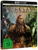 Warcraft The Beginning 4K Steelbook Ultra HD Blu-ray Disc