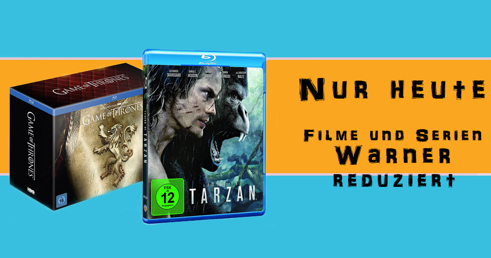 Tagesaktion: Warner Filme und Serien reduziert