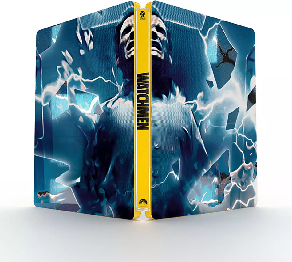 Watchmen - 4K Steelbook mit Frontcover & Backcover der Titans of Cult Edition (Dr. Manhattan Verwandlung)