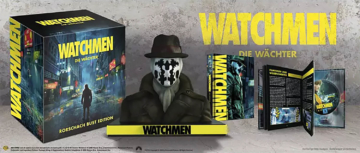 Watchmen 4K Ultra HD Blu-ray Disc mit Rorschach Büste auf 250 Einheiten limitiert