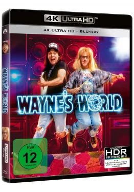 Waynes World 4K Blu-ray Disc Ultra HD Keep Case
