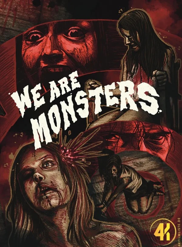 We Are Monsters (Cover B) – 4K Mediabook (UHD + Blu-ray Disc)