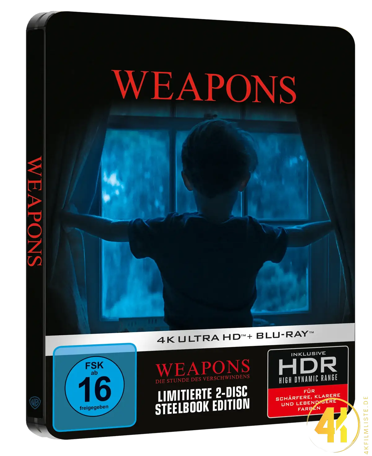Weapons: Die Stunde des Verschwindens – 4K Steelbook (UHD + Blu-ray Disc)