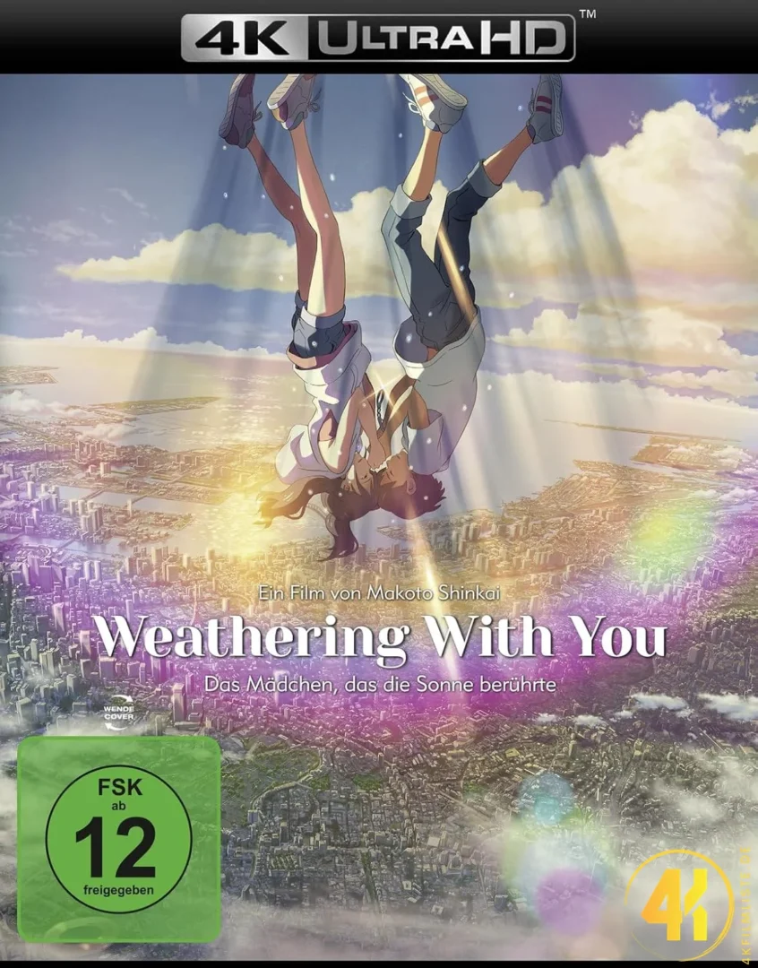 Weathering with You 4K Blu-ray UHD Keep Case Ultra HD Blu-ray Disc