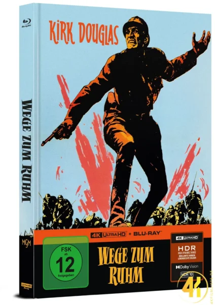 Wege zum Ruhm – 4K Mediabook (UHD + Blu-ray Disc)