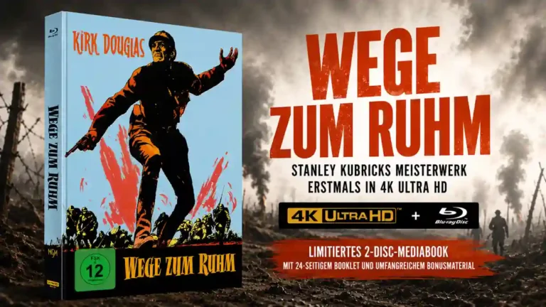 „Wege zum Ruhm“ erstmals in 4K: Kubrick-Klassiker erscheint im limitierten Mediabook