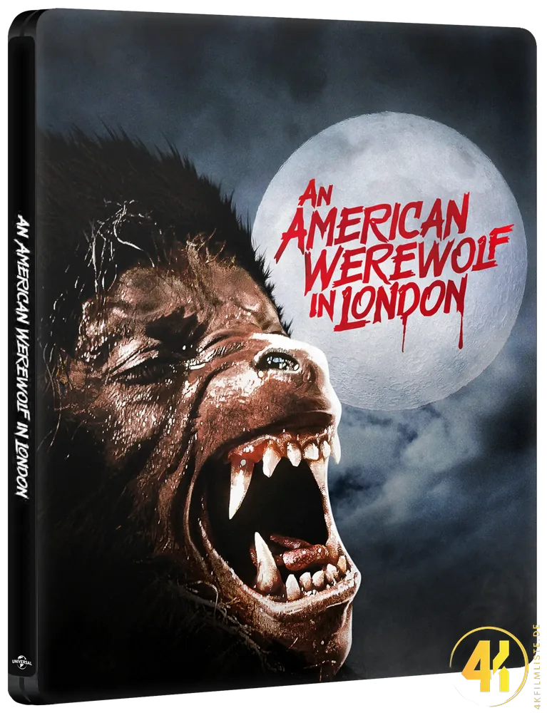 Werewolf in London 4K Steelbook Ultra HD Blu-ray Disc