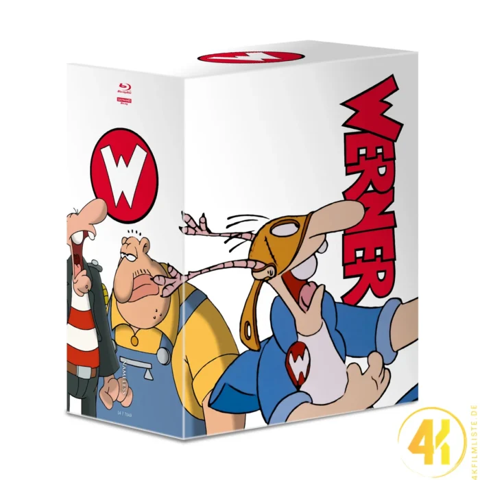 Werner 1 – 5 (Collector’s Edition) – 4K Mediabook (UHD + Blu-ray Disc)