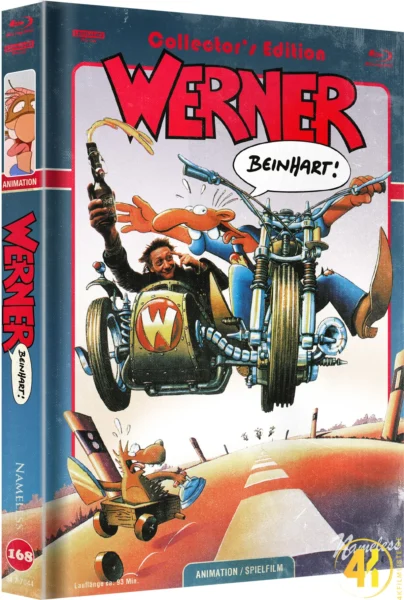 Werner: Beinhart! (Cover C) – 4K Mediabook (UHD + Blu-ray Disc)