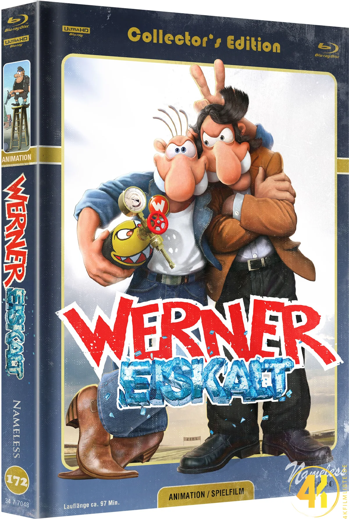 Werner: Eiskalt! (Cover C) – 4K Mediabook (UHD + Blu-ray Disc)