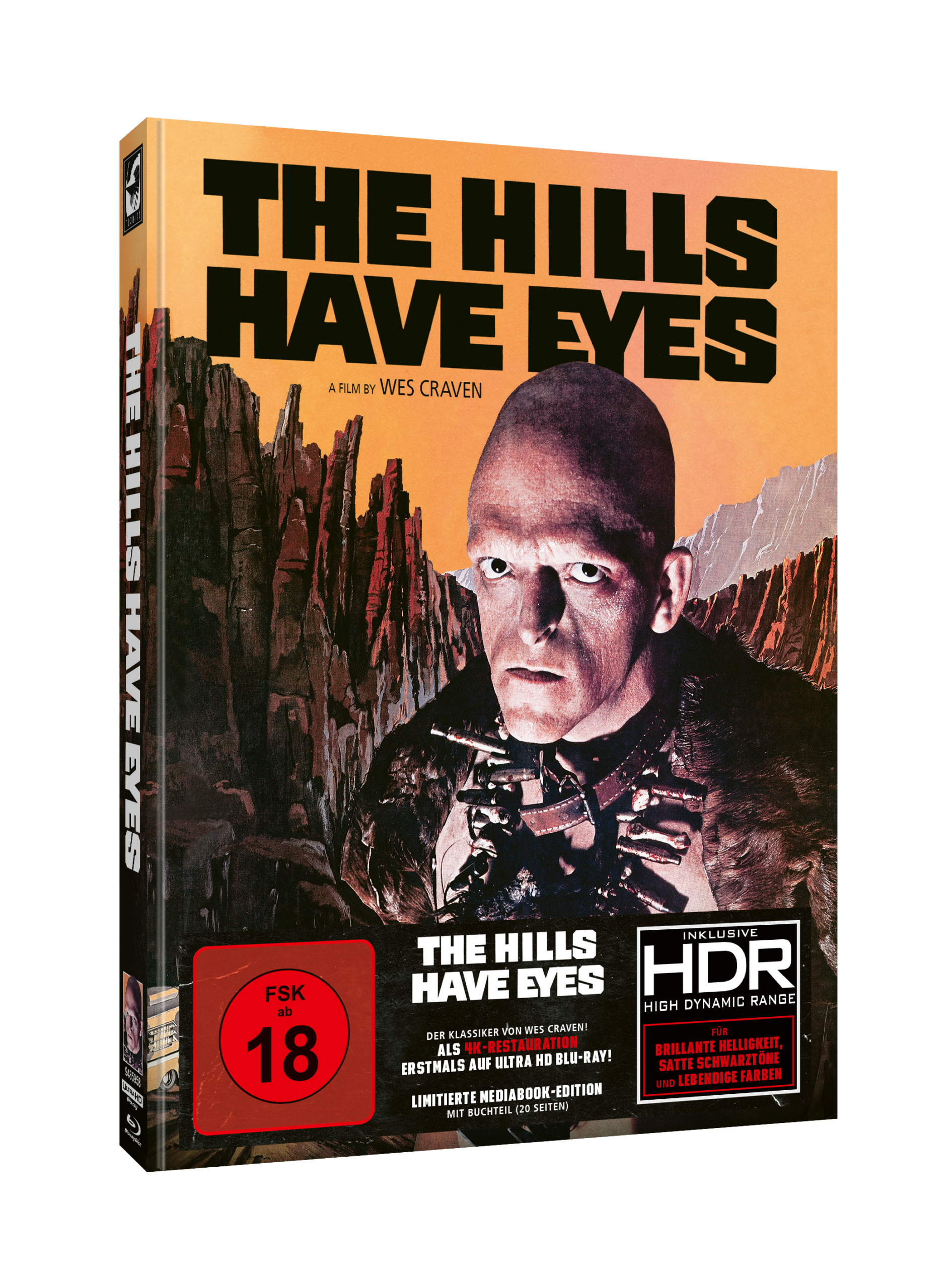 The Hills Have Eyes (Uncut) – 4K Mediabook (UHD + Blu-ray Disc)