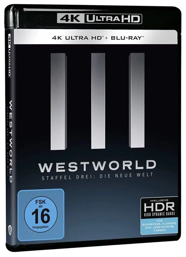 Westworld Staffel 3: Die neue Welt – 4K Blu-ray (UHD + Blu-ray Disc)