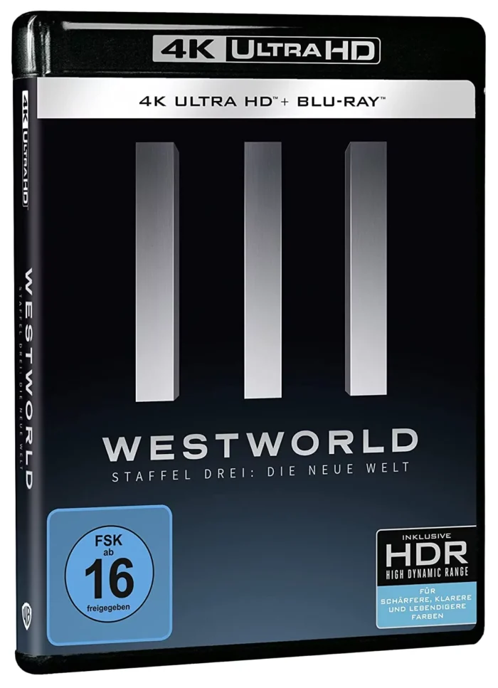 Westworld Staffel 3: Die neue Welt – 4K Blu-ray (UHD + Blu-ray Disc)
