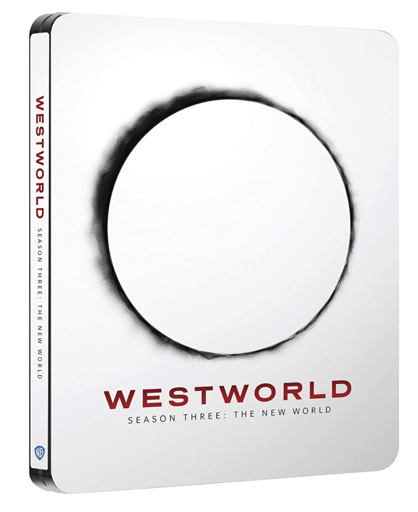 Westworld (Staffel 3) - Die neue Welt 4K Ultra HD Blu-ray Steelbook mit Westworld-Logo