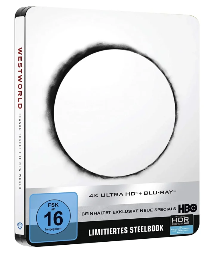 Westworld Staffel 3: Die neue Welt – 4K Steelbook (UHD + Blu-ray Disc)