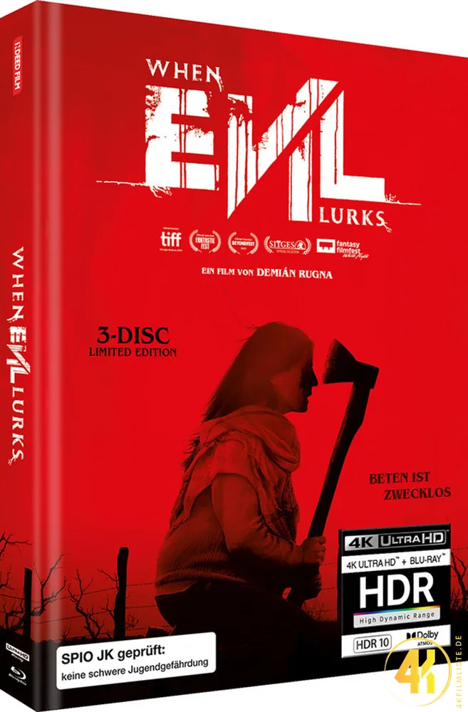 When Evil Lurks 4K Mediabook Cover B Ultra HD Blu-ray Disc