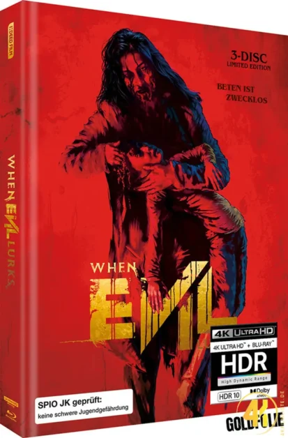 When Evil Lurks 4K Mediabook Cover C Ultra HD Blu-ray Disc