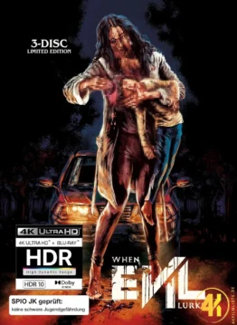 When Evil Lurks Cover A 4K Mediabook Ultra HD Blu-ray Disc