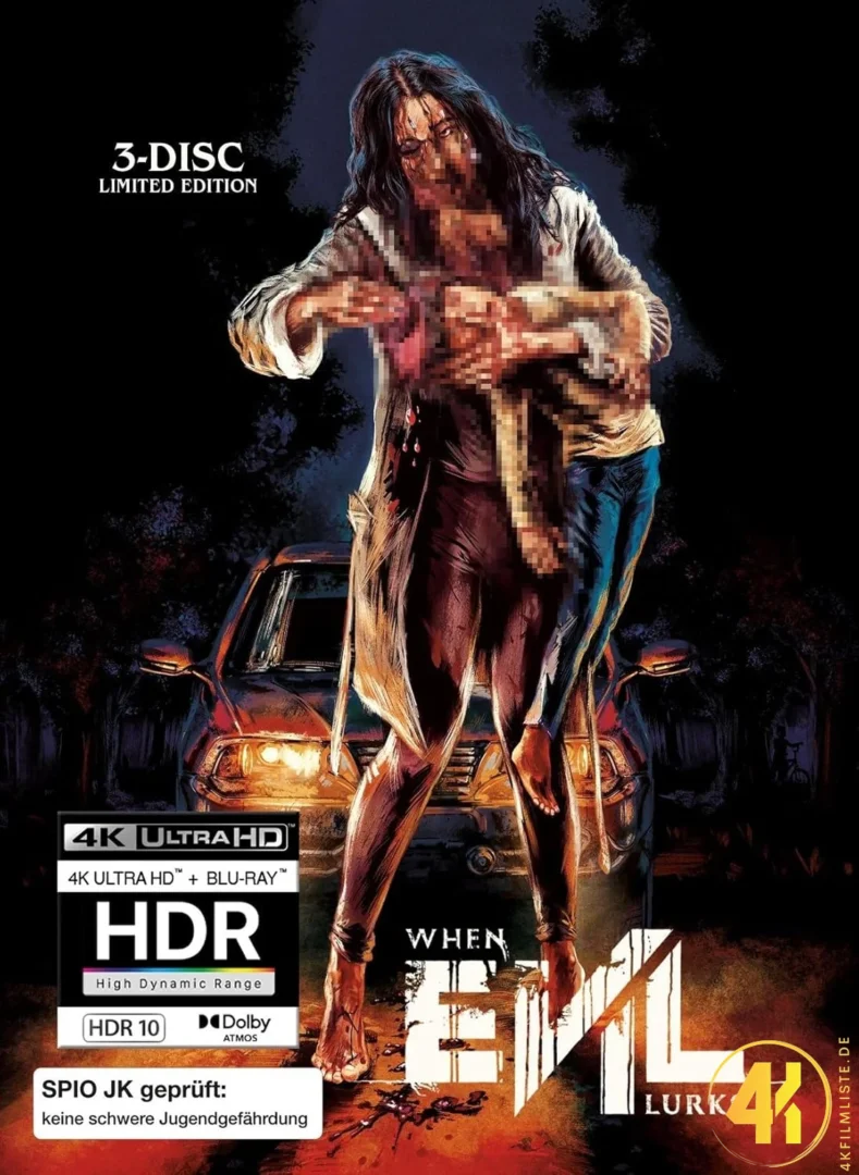 When Evil Lurks Cover A 4K Mediabook Ultra HD Blu-ray Disc