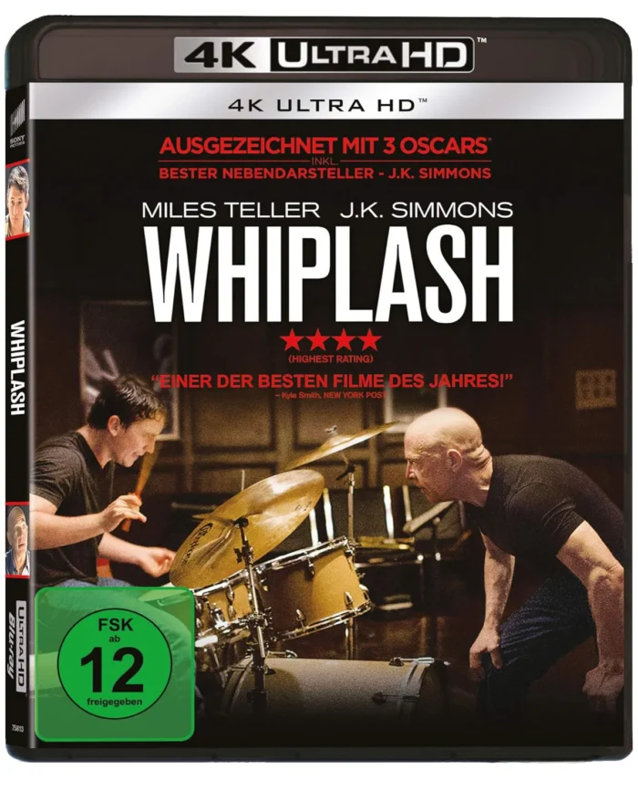 Whiplash – 4K Blu-ray (UHD Blu-ray Disc)