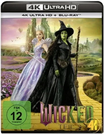 Wicked: Teil 2 – 4K Blu-ray (UHD + Blu-ray Disc)