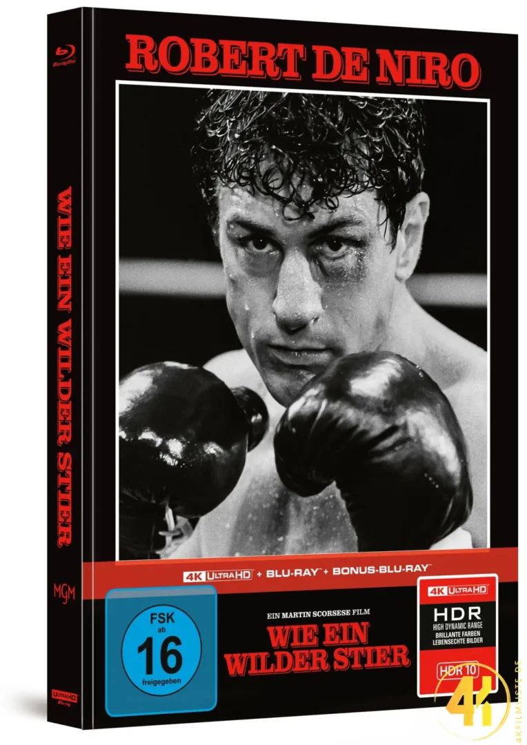 Wie ein wilder Stier Cover A 4K Mediabook