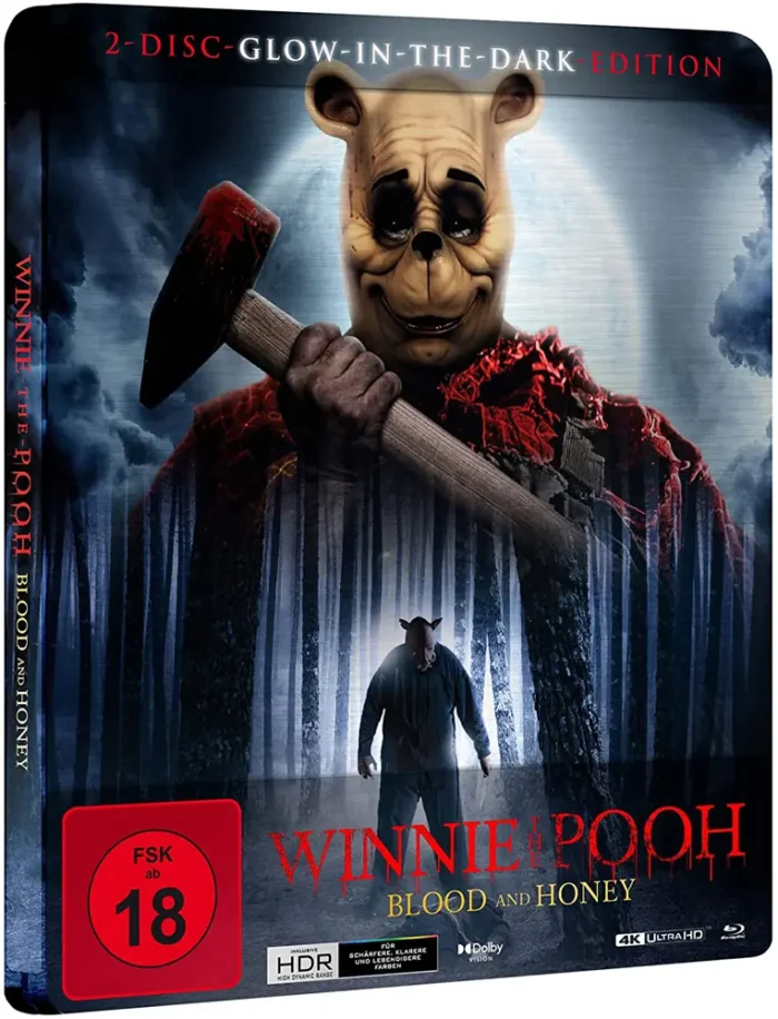 Winnie the Pooh: Blood and Honey – 4K Steelbook (UHD + Blu-ray Disc)
